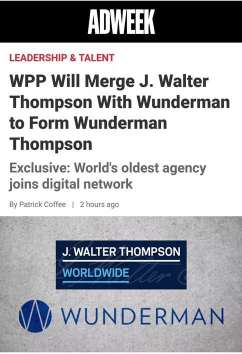 傳統與現代的交匯 智威湯遜與偉門合并，重塑廣告代理新格局